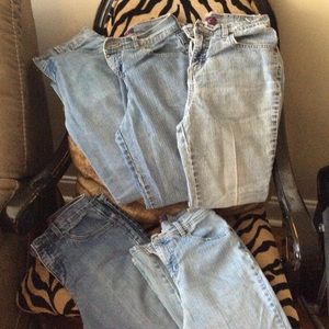 Gloria Vanderbilt Amanda jeans lot of 5